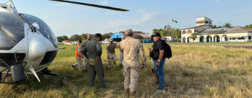 Dos canes se incorporan a los operativos de búsqueda y rescate del Fiscal Huchani