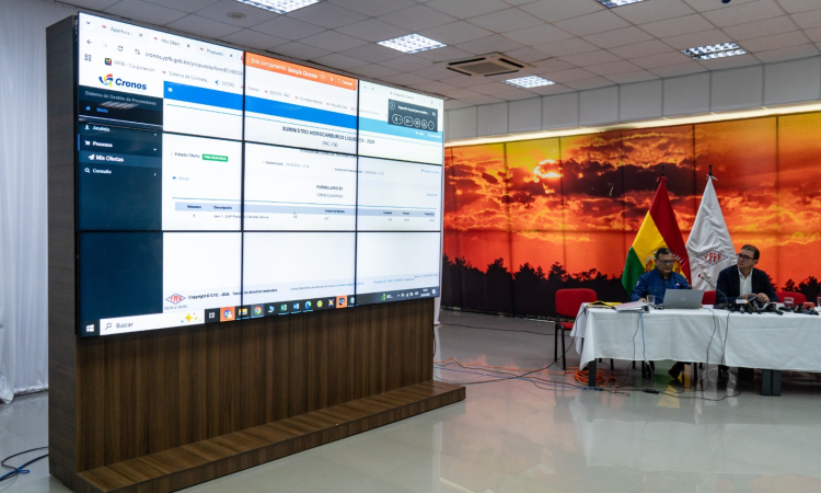 YPFB abre ofertas y transparenta contratación de proveedores de combustibles para el resto de 2026