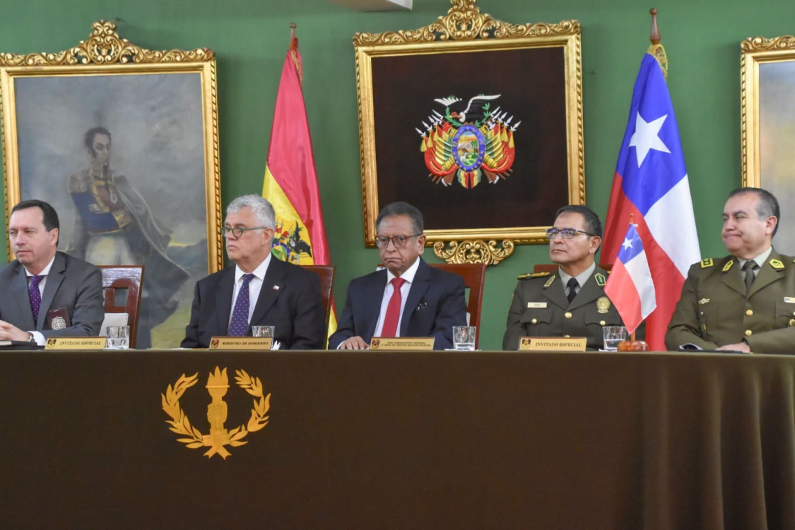 Bolivia-Chile activan mecanismo conjunto contra el crimen organizado 