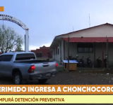 Bajo fuerte resguardo policial, Cerimedo llega hasta el penal de Chonchocoro en La Paz