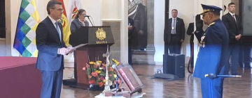 Presidente posesiona a Strio. general del COSDEP e instruye diseñar Ley de Seguridad y Defensa