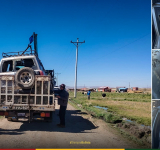 Contrabandistas atacan a militares y aduaneros, hay dos heridos y daños a patrullas en Laja-El Alto