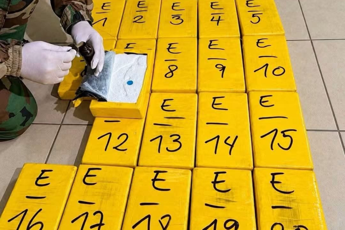 En frontera con Argentina incautan 378 kilos de clorhidrato ocultos en un “macaco”