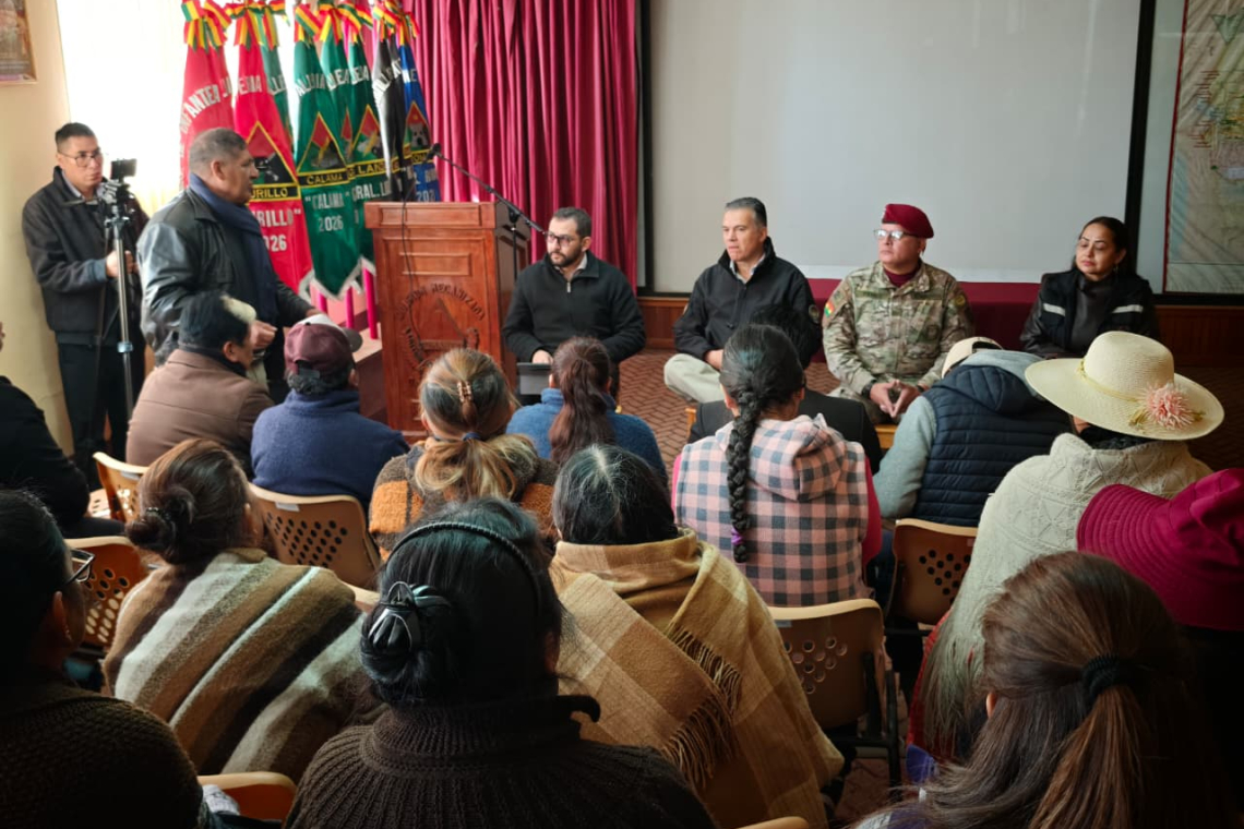 Gobierno garantiza atención a familias afectadas con las explosiones en Viacha