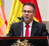 Fiscal General del Estado a.i., José Armando Urioste Viera fue posesionado por el presidente de la ALP