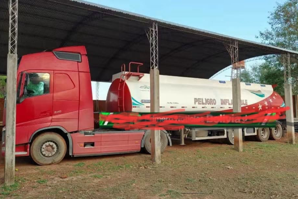 Detectan cisterna con 20.000 litros de gasolina para fines ilícitos