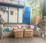 Base Naval “Bermejo” comisa medicamentos y mercadería de contrabando valuado en Bs28.000