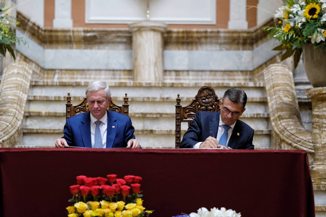 Bolivia y Chile en un momento histórico activan nueva etapa de dialogo y firman convenio bilateral