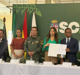 En Santa Cruz sellan alianza por la paz y seguridad contra el crimen organizado y el narcoterrorismo