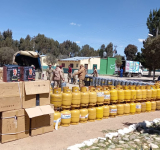 En la embestida contra el contrabando CEO-LCC comisa 555 garrafas de GLP